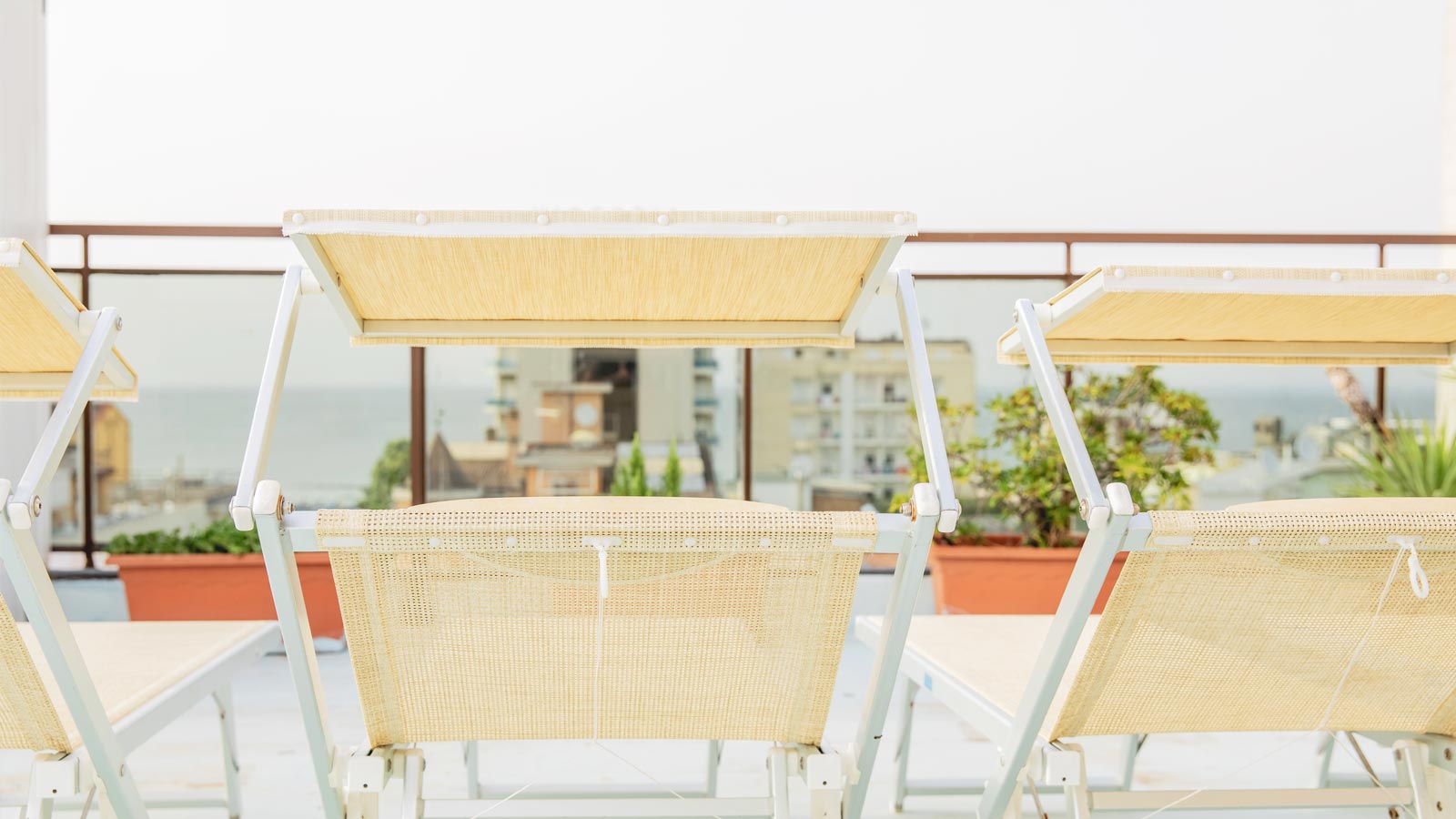 Terrazza solarium panoramica