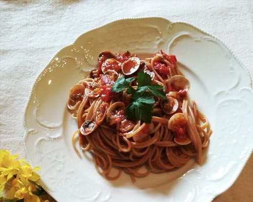 Spaghetti con le vongole
